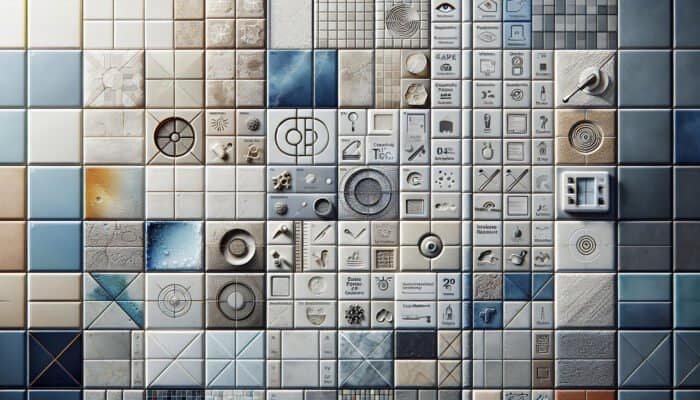 Clean, sealed tile and grout featuring a protective sheen, highlighting stain resistance and ease of maintenance.