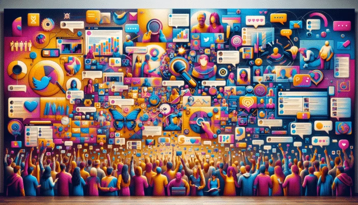 Diverse customer testimonials shared across social media, websites, and in-person interviews.