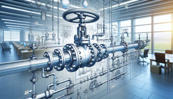 Modern municipal facility in Surrey featuring new ball valves, showcasing effective water valve service and enhanced system efficiency.